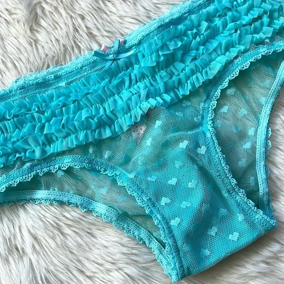 Victoria’s Secret Ruffle Mesh Panty